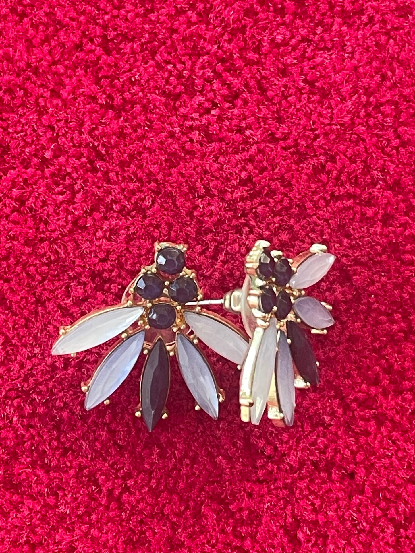 Boucles d’Oreilles Élégantes avec Pierres Multicolores