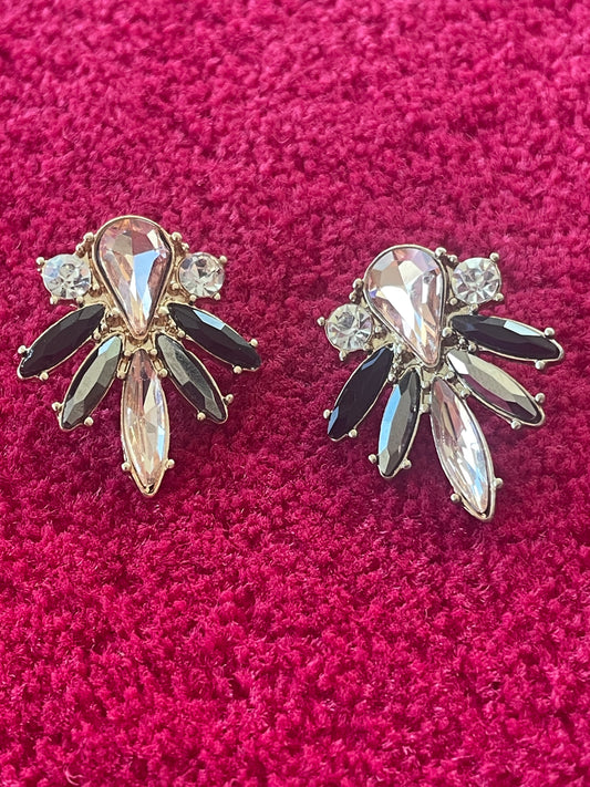 Boucles d’Oreilles Élégantes en Cristaux